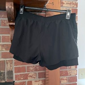 Nike XL black shorts, spandex lined
